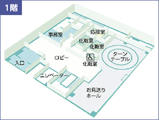 フロアマップ1階